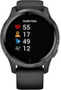 Garmin Venu Slate Stainless Steel Bezel w. Black and Silicone B. (010-02173-11)