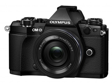 Olympus OM-D E-M5 Mark II kit (14-42mm) Pancake Zoom Black