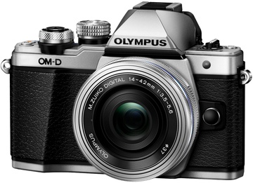 Olympus OM-D E-M10 Mark II kit (14-42mm) Pancake Zoom Silver