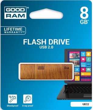 GOODRAM 8 GB UEC2 Brown (UEC2-0080N0R11)