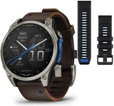 Garmin D2 Mach 2 47mm Titanium w. Oxford Brown Leather Band (010-02904-30/31)