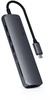 Satechi Aluminum Type-C Dual Multimedia Adapter Space Gray (ST-UCSMA3M)