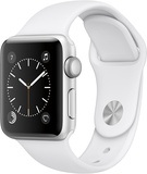 Apple Watch 38mm/40mm/41mm/42mm Sport Band White (high copy)