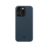 Pitaka MagEZ Case 3 Twill 1500D Black/Blue for iPhone 14 Pro (KI1408P)
