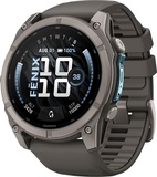 Garmin Fenix 9 51mm Titanium with Pebble Gray Silicone Band (010-04763-00/01)