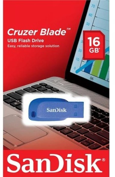 SanDisk 16 GB Cruzer Blade Blue Electric (SDCZ50C-016G-B35BE)
