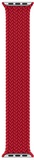 Apple Braided Solo Loop for Watch 42mm/44mm/45mm/46mm/49mm Red Size S (130mm) (high copy)