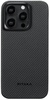 Pitaka MagEZ Case Pro 4 Twill 600D Black/Grey for iPhone 15 Pro (KI1501PPA)