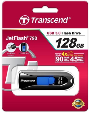Transcend 128 GB JetFlash 790 TS128GJF790K