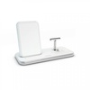 Zens Stand + Dock Aluminium Wireless Charger 10W White (ZEDC06W/00)