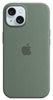 Apple iPhone 15 Silicone Case with MagSafe Cypress (MT0X3) (high copy)