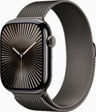 Apple Watch Series 10 GPS + Cellular 46mm Slate Titanium Case With Slate Milanese Loop - S/M (MC7R4)