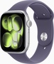 AhaStyle Premium Silicone Rugged Design Band for Apple Watch 42/44/45/46 mm Black