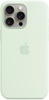 Apple iPhone 15 Pro Silicone Case Soft Mint with Magsafe (high copy)