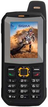 Sigma mobile X-treme 3SIM Black/Orange (UA UCRF)