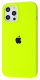 Apple iPhone 13 Pro Silicone Case Lime Green, Flash, Yellow (high copy)