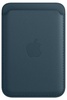 Apple iPhone Leather Wallet with MagSafe Baltic Blue (MHLQ3) (high copy)
