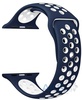 Apple Watch 42mm/44mm/45mm/46mm/49mm Sport Band Nike Midnight Blue/White (copy)