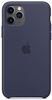 Apple iPhone 12/12 Pro Silicone Case Midnight Blue/Deep Blue (high copy)