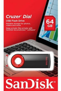 SanDisk 64 GB Cruzer Dial (SDCZ57-064G-B35)