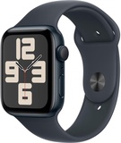 Apple Watch SE 2 GPS 44mm Midnight Aluminium Case w. Midnight Sport Band - S/M (MXEJ3)