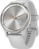 Garmin Vivomove Trend Silver S. Steel Bezel w. Mist Gray Case and S. Band (010-02665-03)