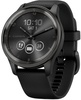 Garmin Vivomove Trend Slate S. Steel Bezel with Black Case and S. Band (010-02665-00)