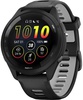 Garmin Forerunner 265 Black Bezel and Case w. Black/Powder Gray Silicone Band (010-02810-00/10/50)