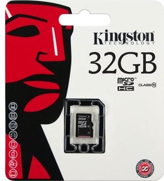 Kingston 32 GB microSDHC class 10 SDC10/32GBSP