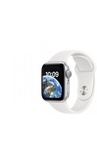 Apple Watch SE 2 GPS 40mm Silver Aluminum Case with White Sport Band (MNJV3)