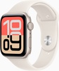 Apple Watch SE 3 GPS 44mm Starlight Alu. Case w. Starlight S. Band - S/M (MEHG4)