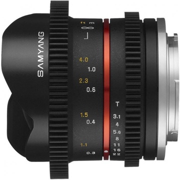 Samyang 8mm T3.1 Cine UMC Fish-eye II