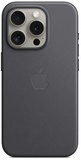Apple iPhone 15 Pro FineWoven Case with MagSafe Black (MT4H3) (high copy)