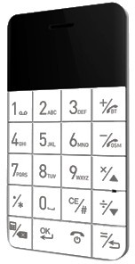 ELARI CardPhone White LR-CP-WHT
