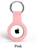 Apple AirTag Silicone Key Ring Pink