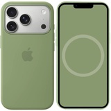 Apple iPhone 17 Pro Max Silicone Case with MagSafe Light Moss (high copy)