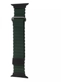 Apple Watch 42mm/44mm/45mm/49mm Colour Leather Green (high copy)