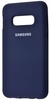 Samsung Silicone Cover Midnight Blue for Galaxy S10