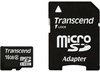 Transcend 16 GB microSDHC class 2 + SD Adapter TS16GUSDHC2