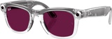 Ray-Ban Meta Wayfarer Gen 2 Lim.Ed. Stand.Matte Transparent Frame/Clear/Ruby Tr.Lens (RW4012 6770MI 50-22)