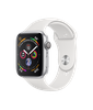 Apple Watch Series 4 GPS 44mm Silver Aluminum Case with White Sport Band (MU6A2)