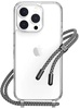 SwitchEasy Play Lanyard Shockproof Clear Case Elegant for iPhone 14