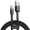Baseus USB Cabel to microUSB Cafule 3m Grey/Black (CAMKLF-HG1)