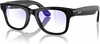 Ray-Ban Meta Wayfarer Shiny Black Frame Clear Lenses (RW4008 601/SB 53-22)