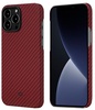 Pitaka MagEZ Case 2 for iPhone 13 Pro, Herringbone Red/Orange (KI1307P)