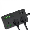 IQ Power Strip T09-PD (3 розетки + 4 USB + 2 Type-C) 2m