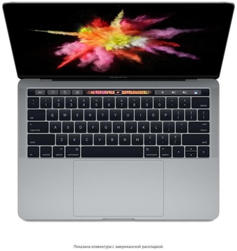 Apple MacBook Pro 13" with Touch Bar and Touch ID Space Gray (Z0TV00053) 2016