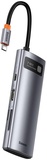 Baseus Metal Gleam Series 7-in-1 (2xUSB3.0+4KHD+Type-C+Type-C PD+TF+SD) (WKWG020113)