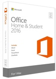 Microsoft Office Mac Home and Student 2016 English Only Medialess (GZA-00646)