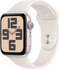 Apple Watch SE 2 GPS 40mm Starlight Aluminium Case w. Starlight Sport Band - M/L (MXEG3)